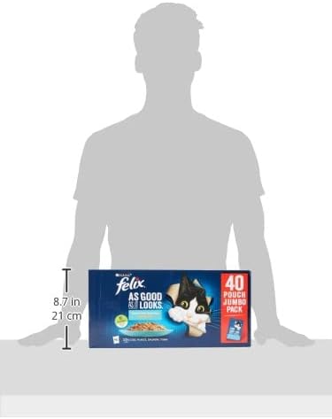 🐱 FELIX As Good As It Looks Ocean Feasts – 40 x 100g Pouches