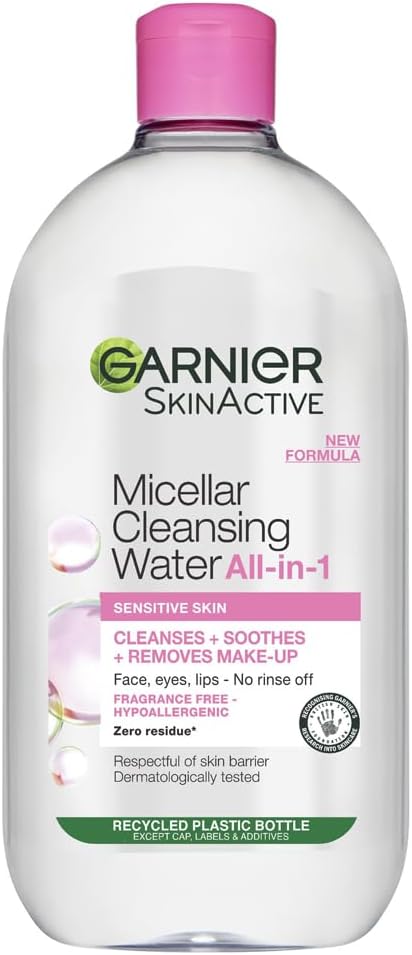 💧 Garnier Micellar Cleansing Water – Fragrance-Free (400ml)