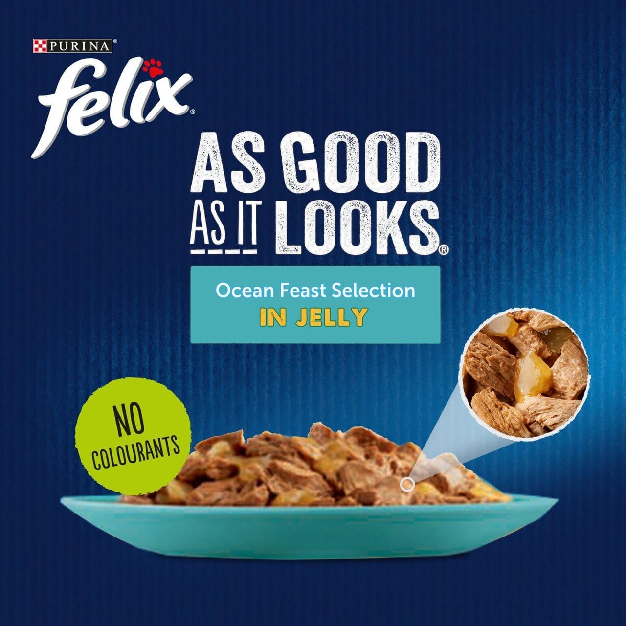 🐱 FELIX As Good As It Looks Ocean Feasts – 40 x 100g Pouches