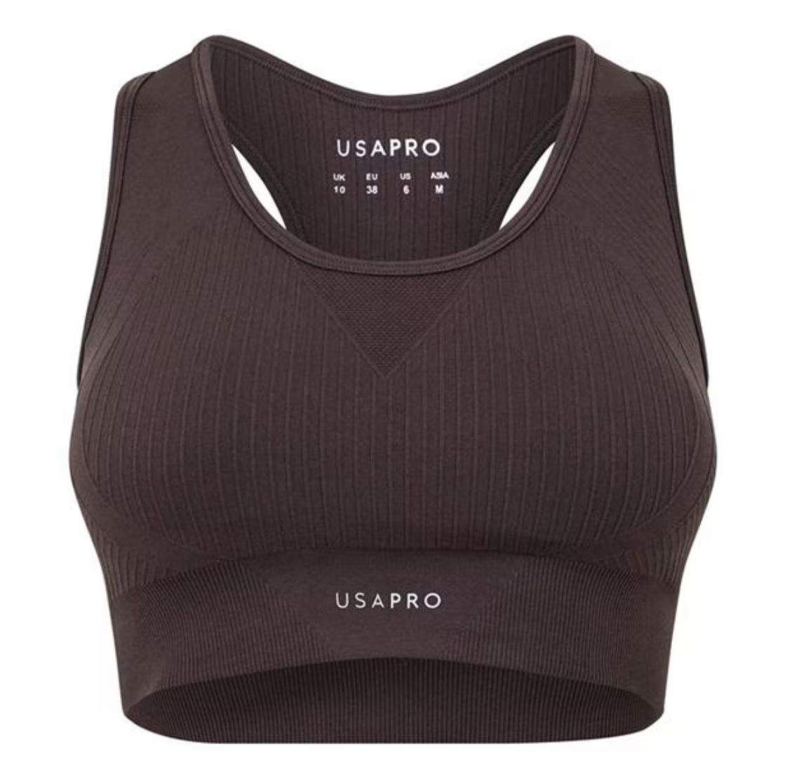 Seamless Crop Sports Bra – Comfort That Moves With You